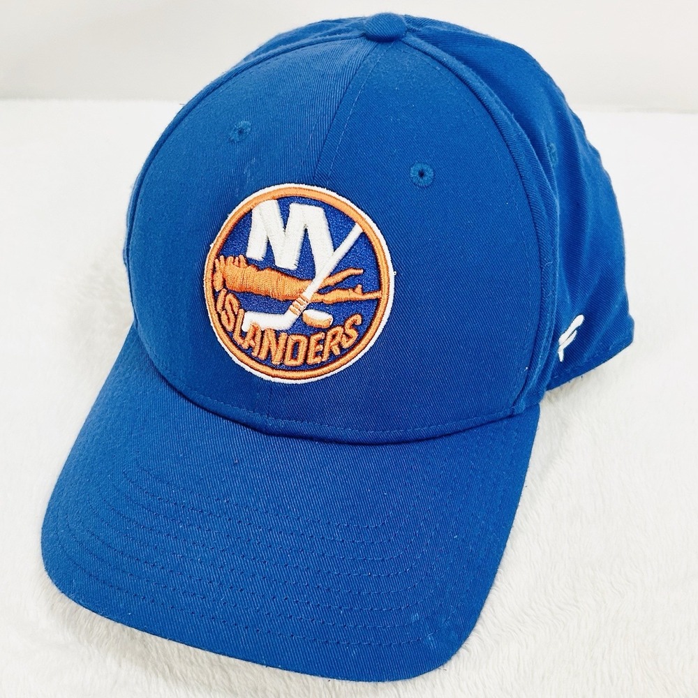 Fanatics New York Islanders Team Logo Hat Cap Adjustable‎ Strapback Blue NHL